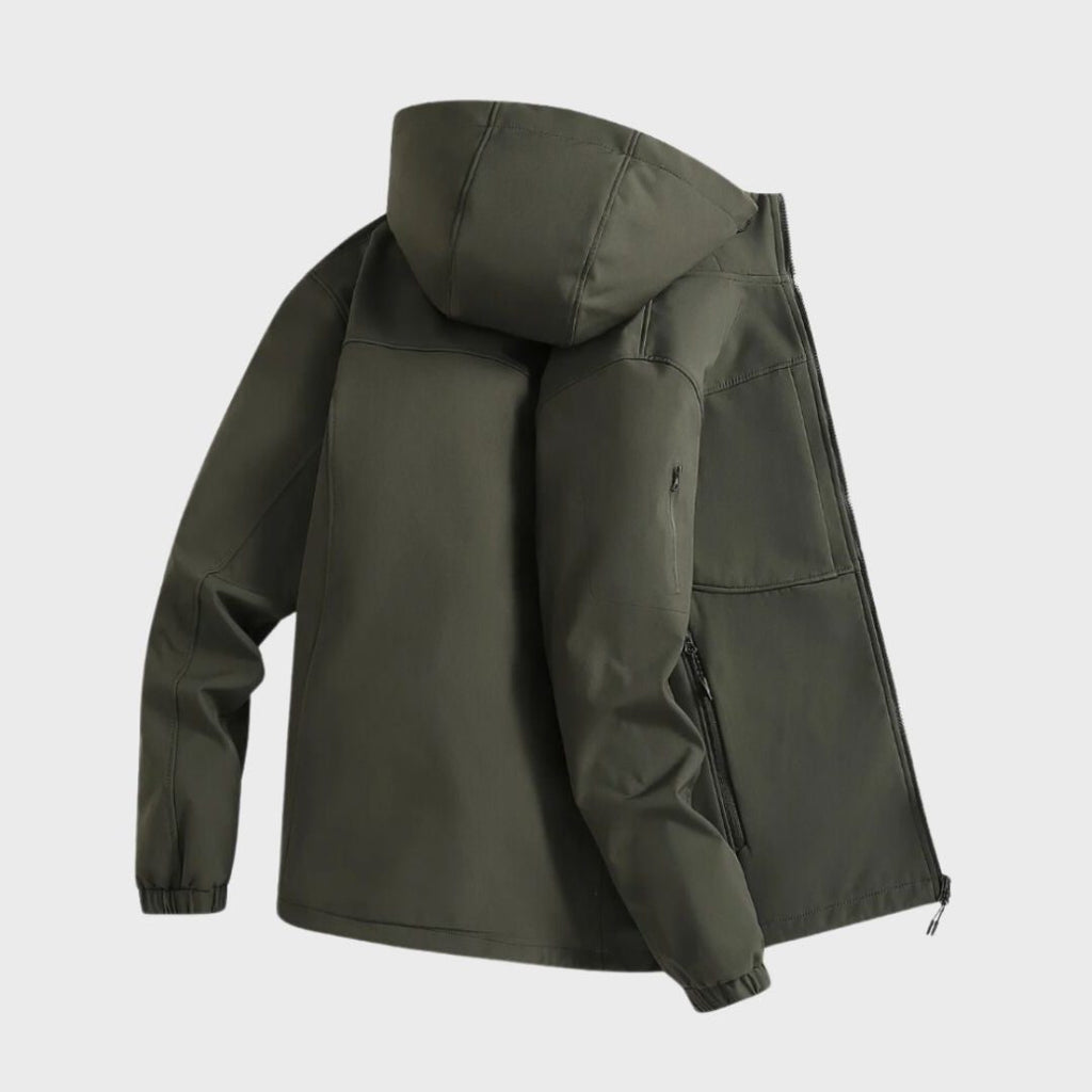 Giacca Softshell da Uomo con Cappuccio e Zip — foto 6