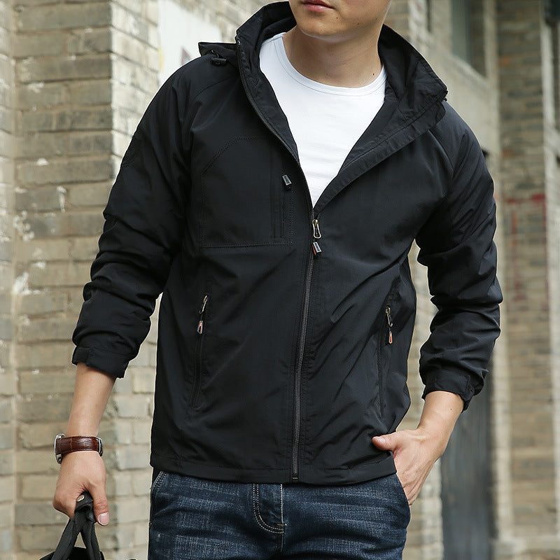 Overshirt da Uomo con Zip Integrale e Fit Rilassato — foto 4
