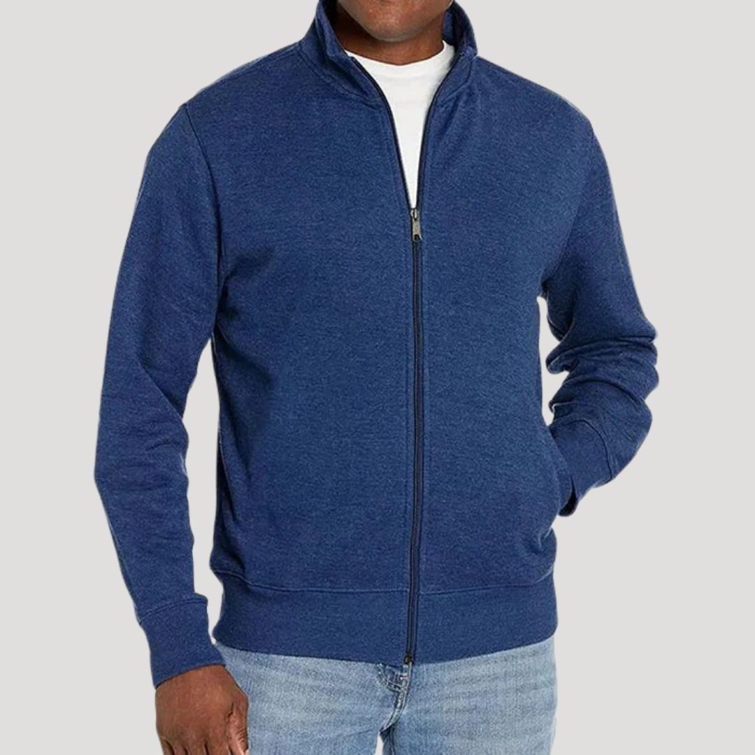 Felpa Coreana da Uomo con Zip Intera — foto 3