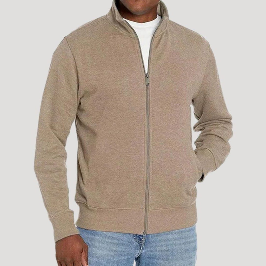 Felpa Coreana da Uomo con Zip Intera — foto 4
