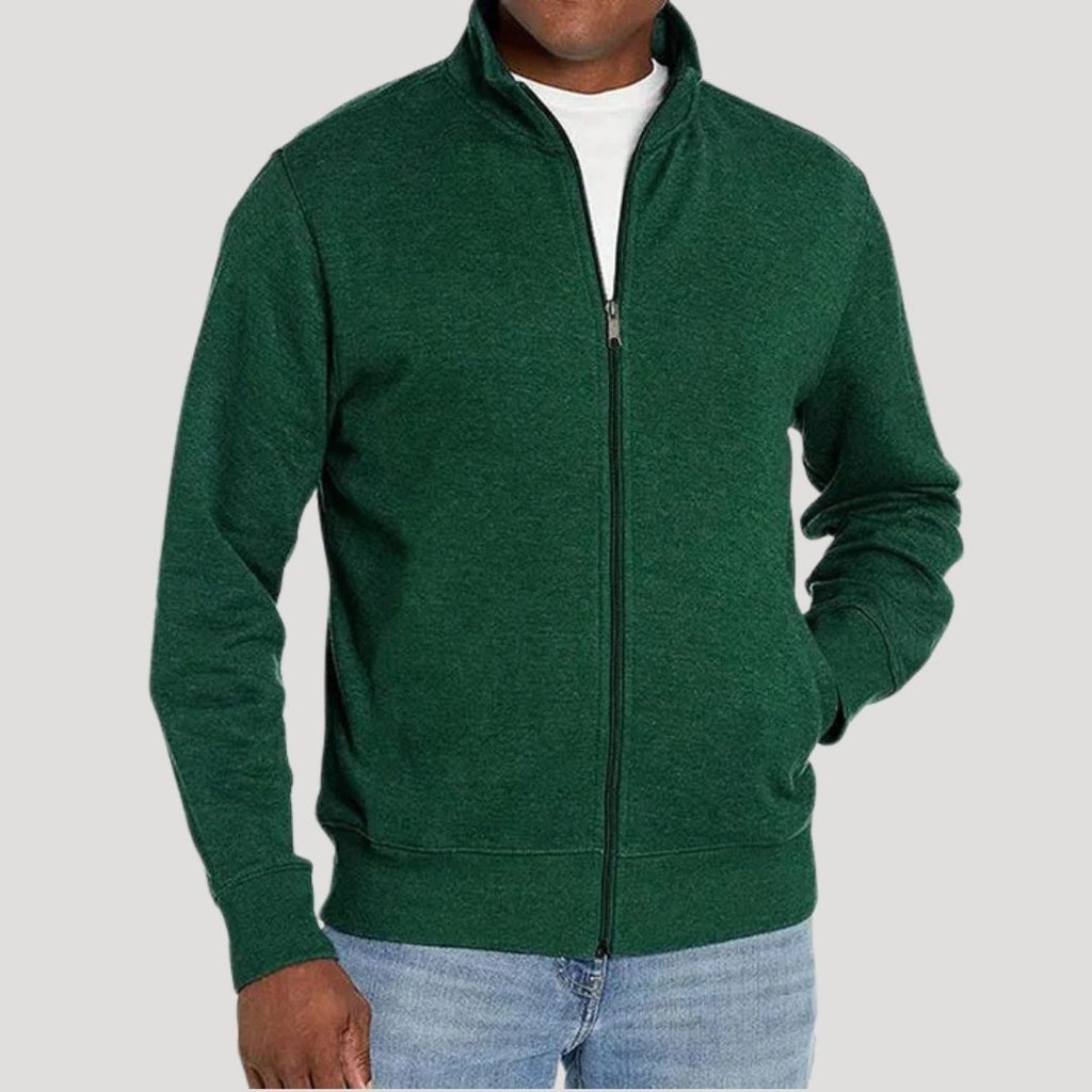 Felpa Coreana da Uomo con Zip Intera — foto 5