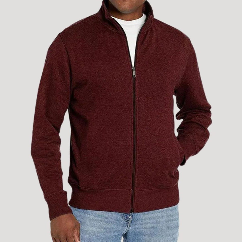 Felpa Coreana da Uomo con Zip Intera — foto 7