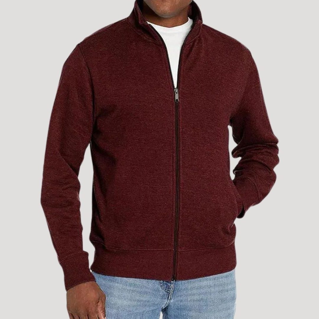 Felpa Coreana da Uomo con Zip Intera — foto 7