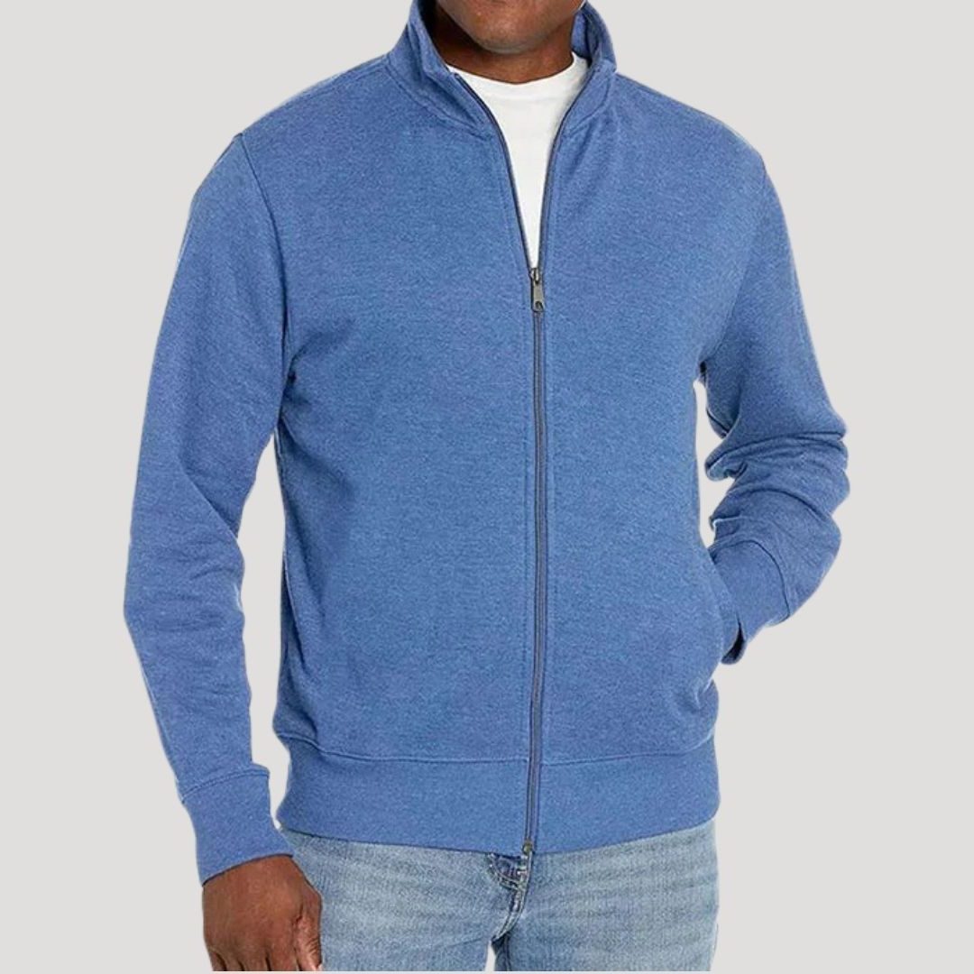 Felpa Coreana da Uomo con Zip Intera — foto 9